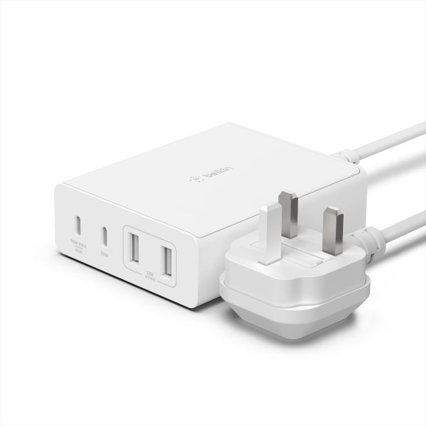 BELKIN 108W 4-Port USB Charger with Intelligent Power Sharingan