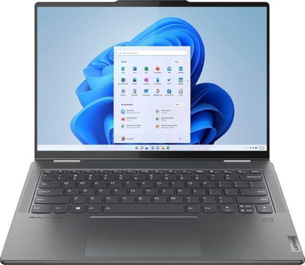 Lenovo Yoga 7 2-in-1 14IML9 14" WUXGA OLED Touchscreen Laptop - Core Ultra 5 125H - 16GB RAM - 512GB SSD - Shared - Win 11 (Storm Grey)