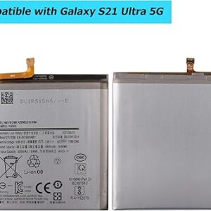 Battery for Samsung Original EB-BG998ABY for Samsung Galaxy S21 Ultra )G998B) with Screen Cleaning Cloth