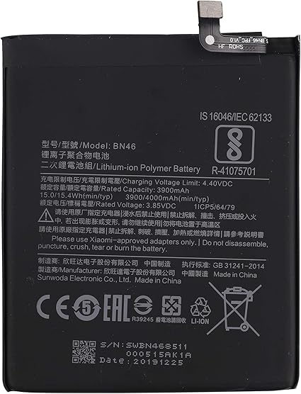 Original BN46 BN4A BN5A BN53 BN54 BN55 BN59 BN62 Battery For Xiaomi Redmi 7 9T 10X POCO M3 Note 7 8 8T 9 9S 10 10S pro Batteries